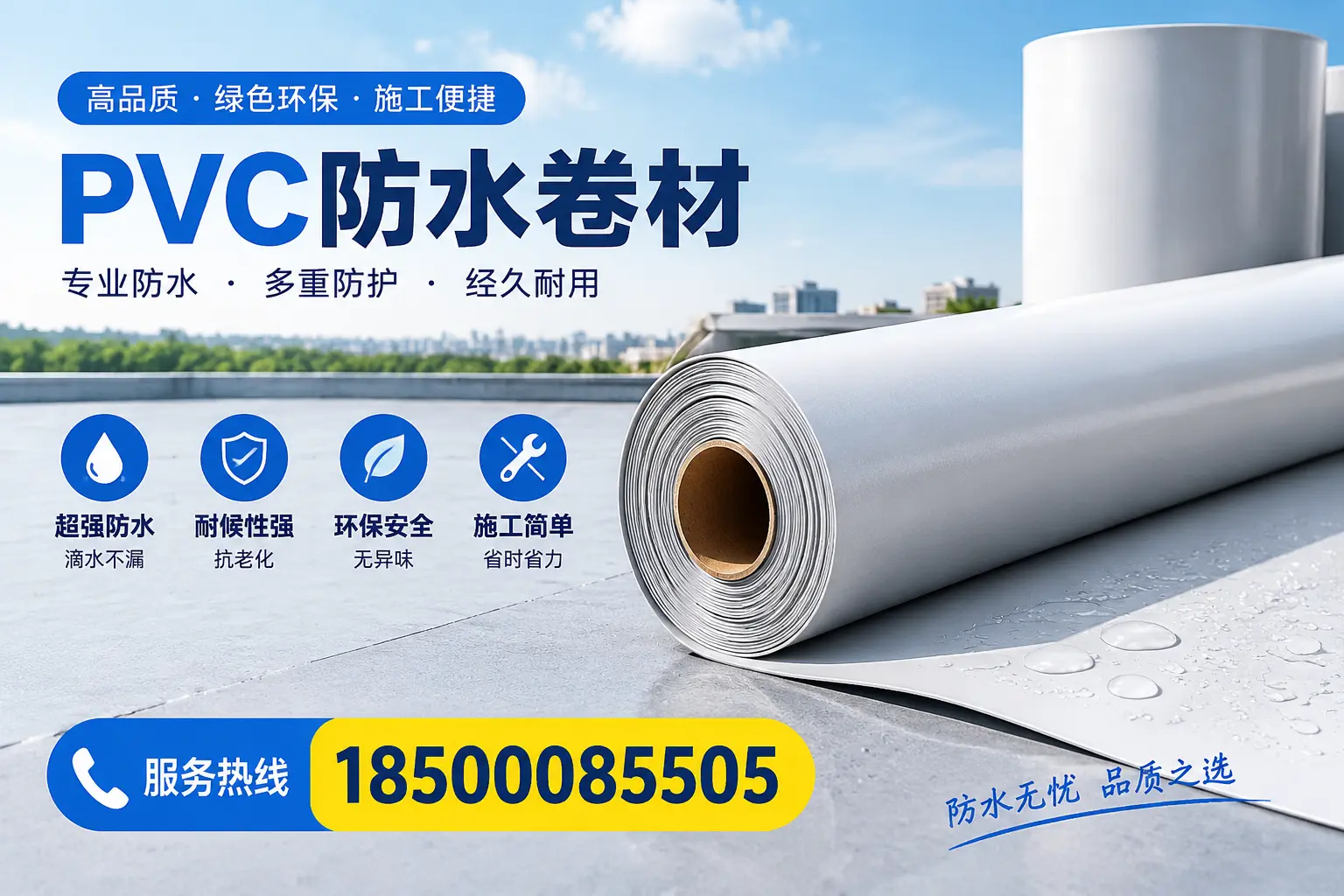 选用PVC防水卷材时需要避开的常见误区,特别是在张掖